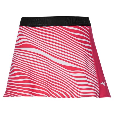 Vestido & Falda Mizuno Flying Skirt Mujer Rojos / Blancos - Chile M329ASVFDZ
